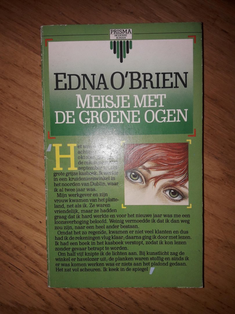 O'Brien, Edna - Meisje met de groene ogen