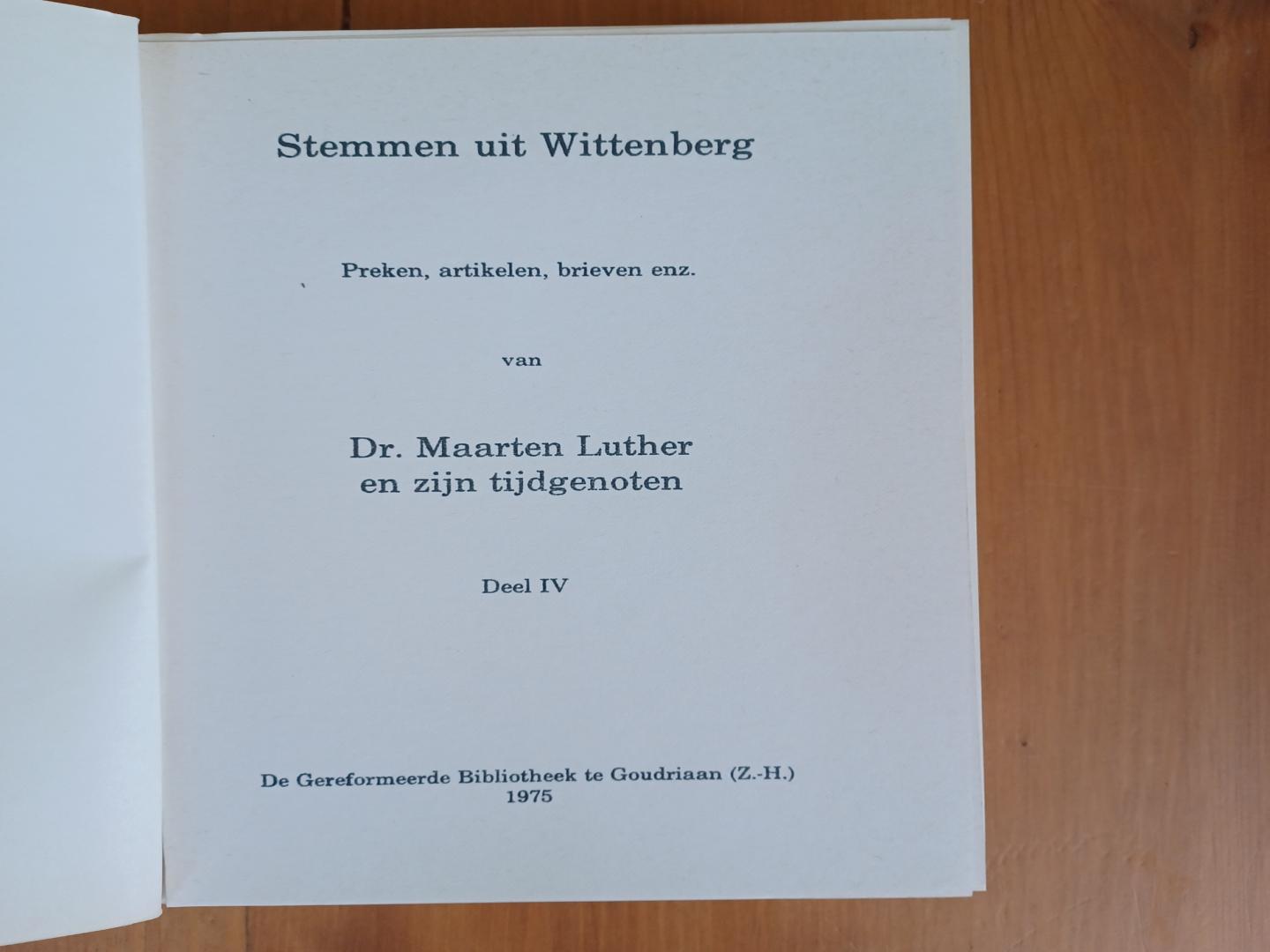 Luther, Maarten - Stemmen uit Wittenberg, deel 4