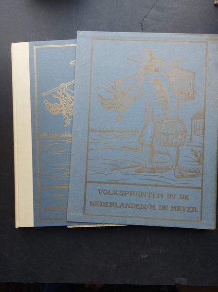 Meyer, M de - Volksprenten in de Nederlanden 1400-1900. M. de Meyer. In slipcase