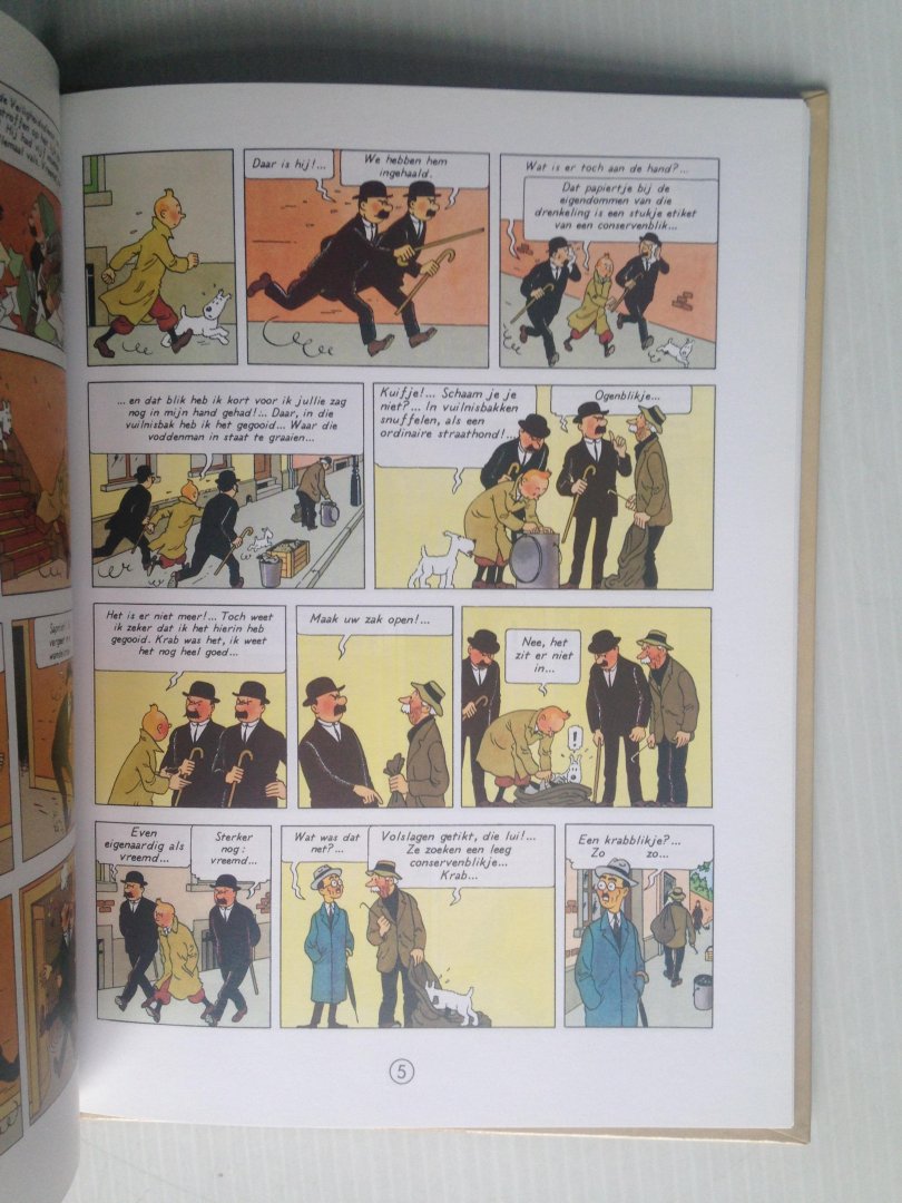 Hergé - Kuifje, De Krab met de Gulden Scharen