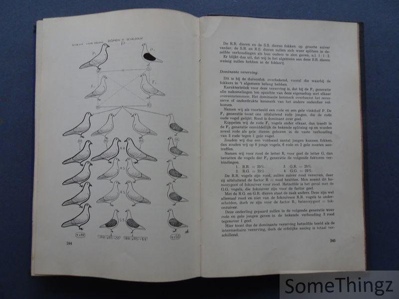 C.A.M. Spruijt. - Praktische duiventeelt. Vademecum voor de liefhebber. Met 40 illustraties en 80 tekeningen door Joh. Lentink.