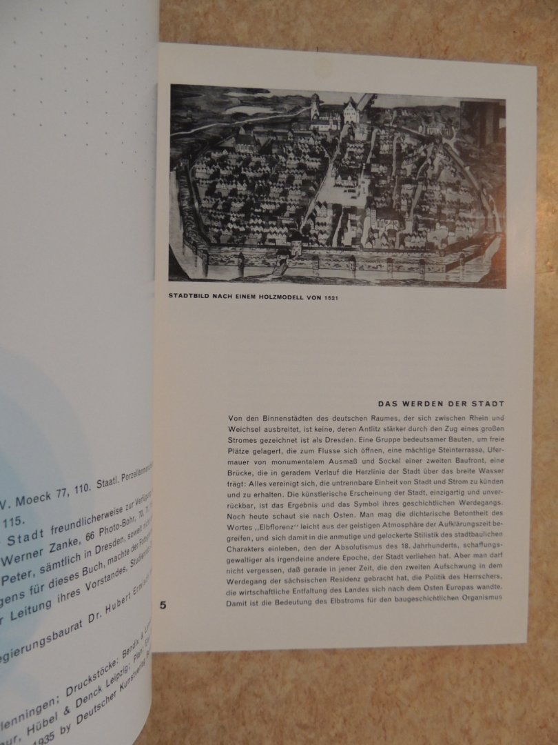 HAENEL Erich - Dresden aufgenommen von der sächsischen landesbildstelle - SERIE: Deutsche Lande, deutsche Kunst.