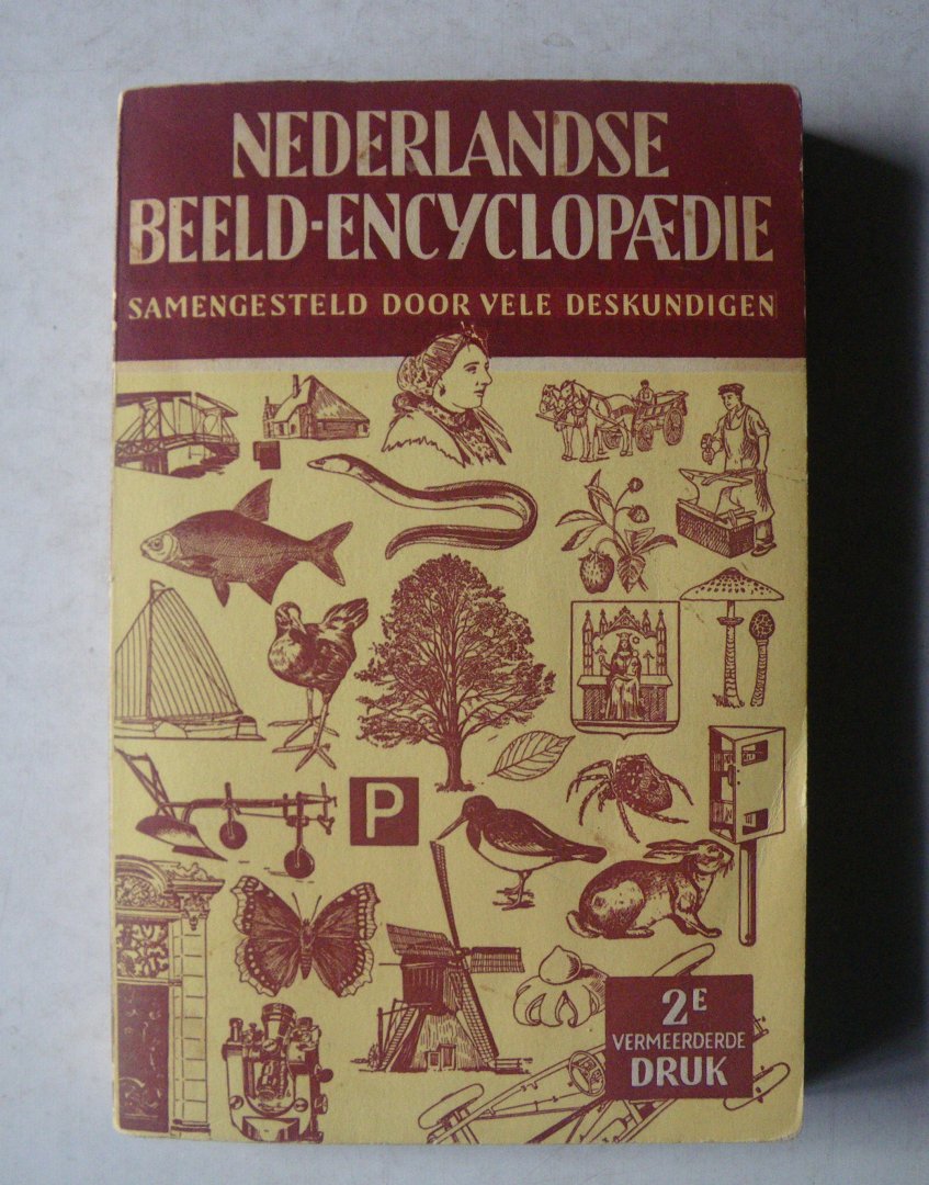 Stapelkamp chr. redactie - Nederlandse beeld encyclopaedie, met vele tekeningen van J.de Vries