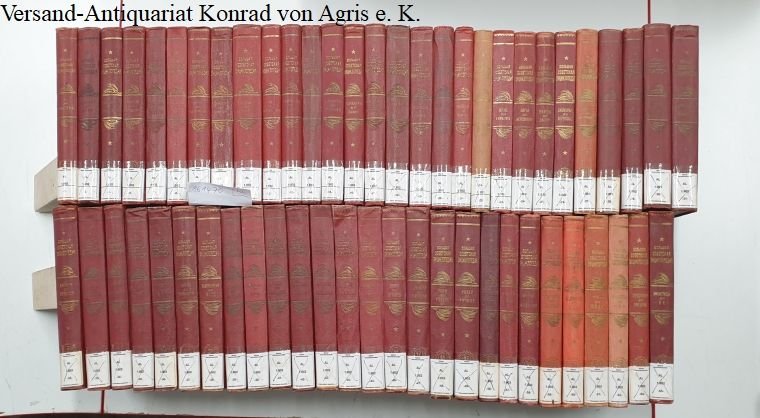 Schmidt, Otto Juljewitsch (Hrsg.): - Große Sowjetische Enzyklopädie : Konvolut: bestehend aus 56 / 66 Bänden : in russischer Sprache :