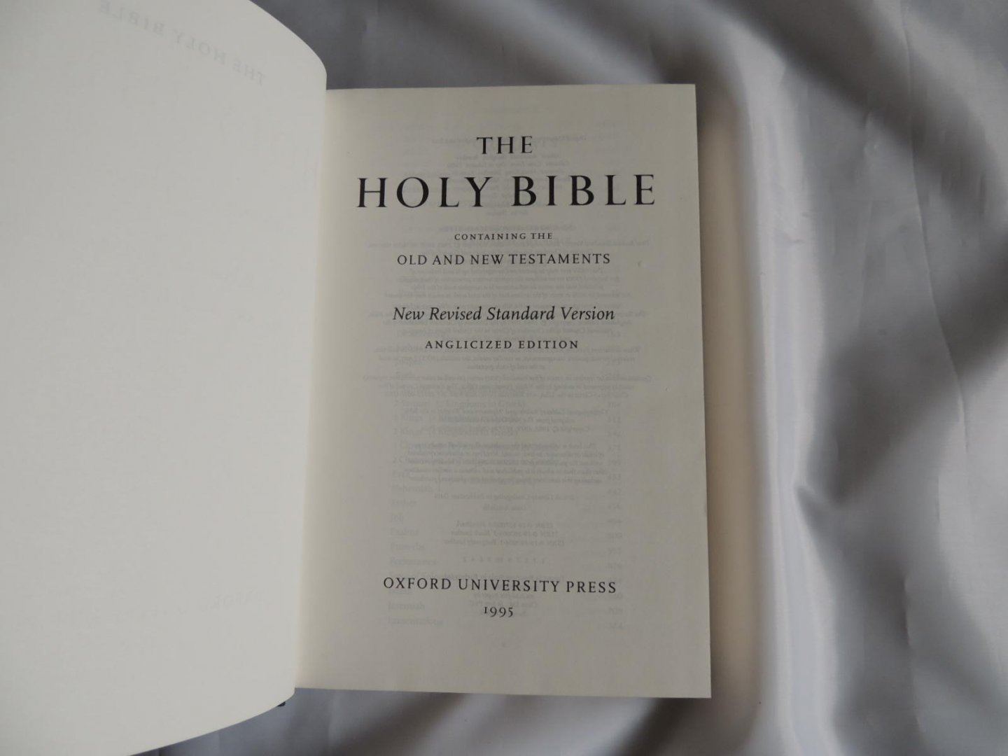 - Holy Bible: New Revised Standard Version Anglicized Edition