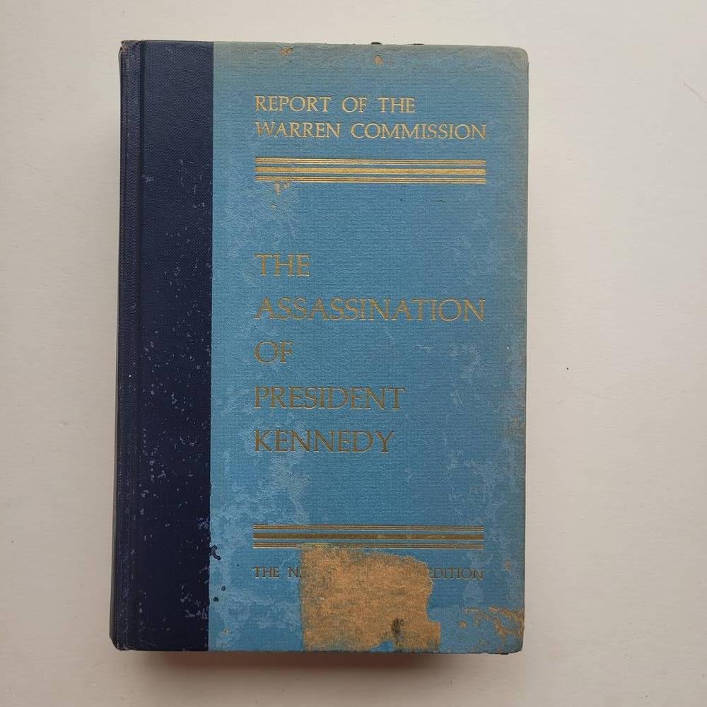 Vele - Report of the warren commission in the assassination of Present Kennedy