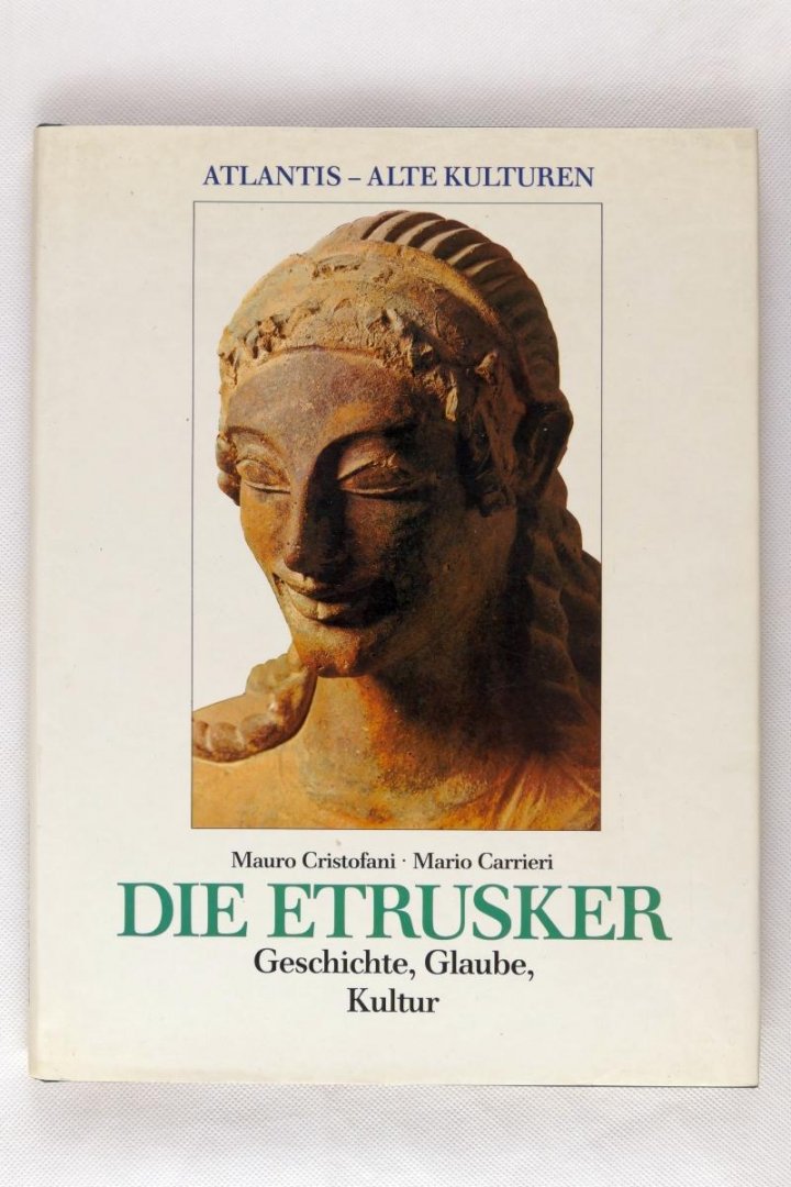 Cristofani, Mauro en Carrieri, Mario - Die etrusker. Geschichte, glaube, kultuur (3 foto's)