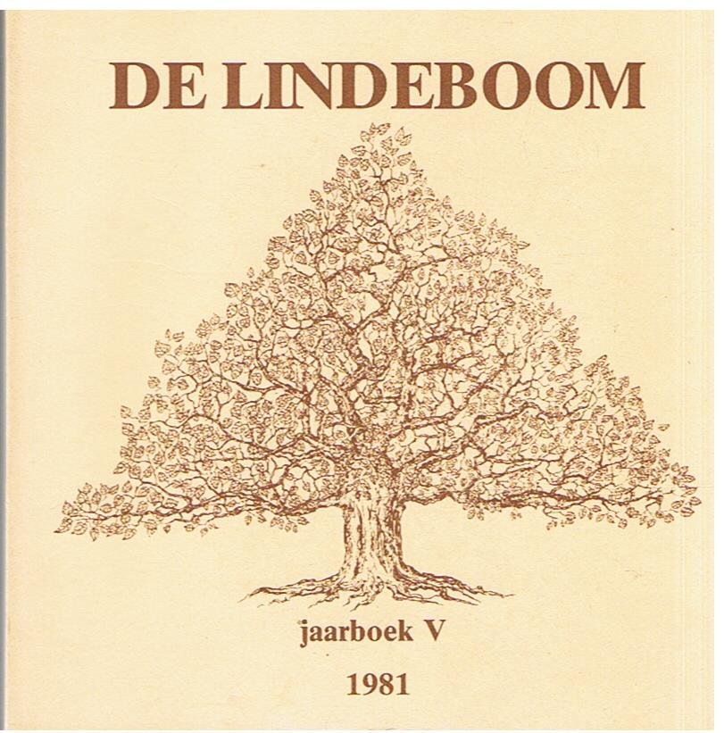 Redactie - De Lindeboom - jaarboek V - 1981