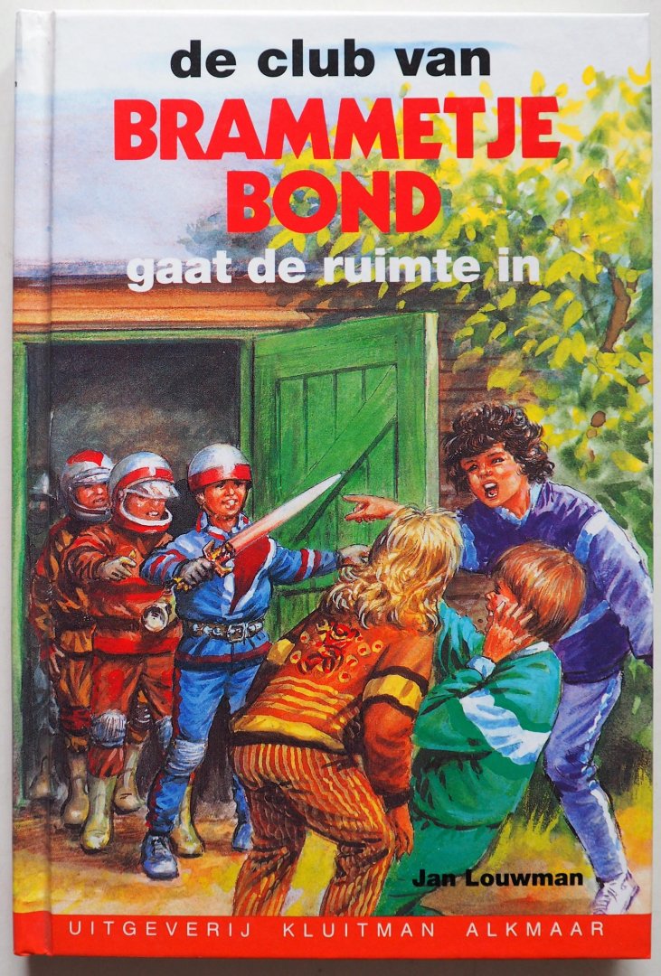 Louwman Jan, ill. Pol Dick van de - De club van Brammetje Bond gaat de ruimte in