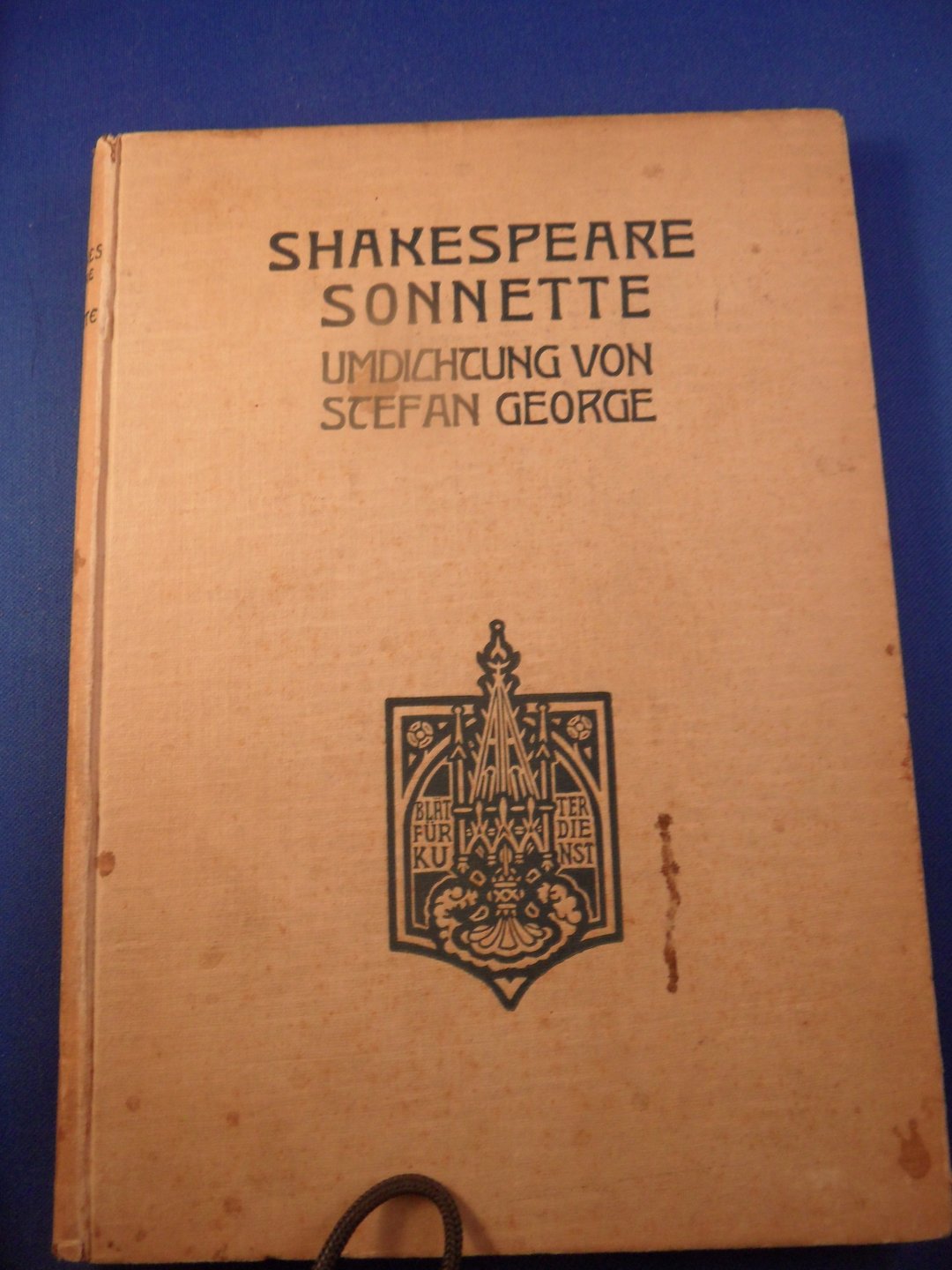 George, Stefan  - Umdichtung Shakespeare Sonette