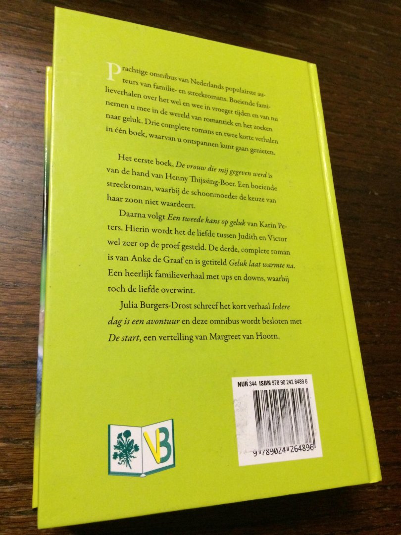 Thijssing-Boer, Peters, de Graaf, Burgers-Drost, van Hoorn - Haar tweede kans