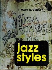 Gridley, Mark C. - Jazz Styles / History and Analysis