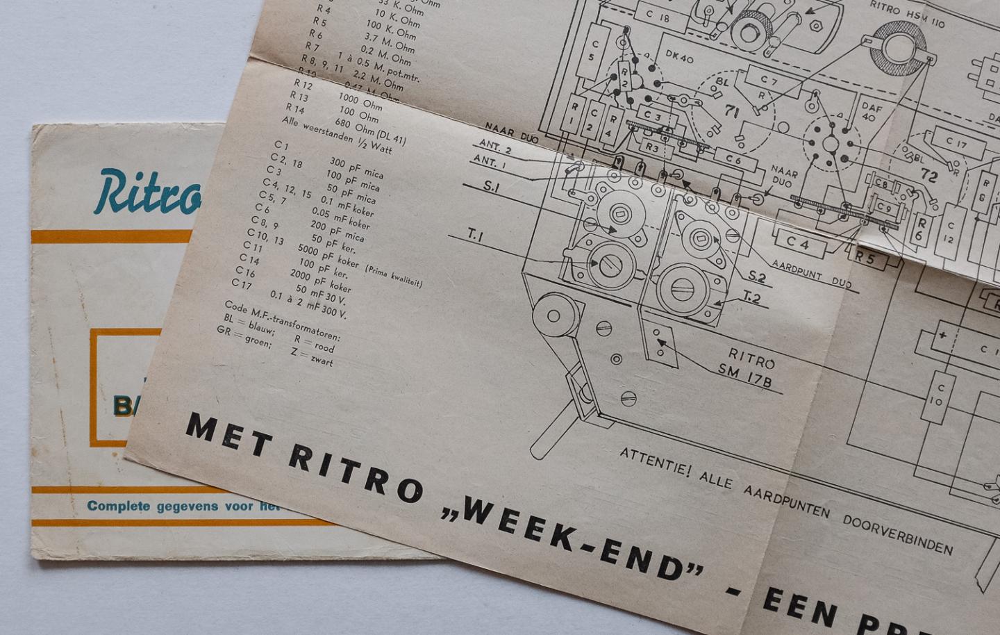 Ritro - Ritro bouwschema - Week-end Batterij-Super
