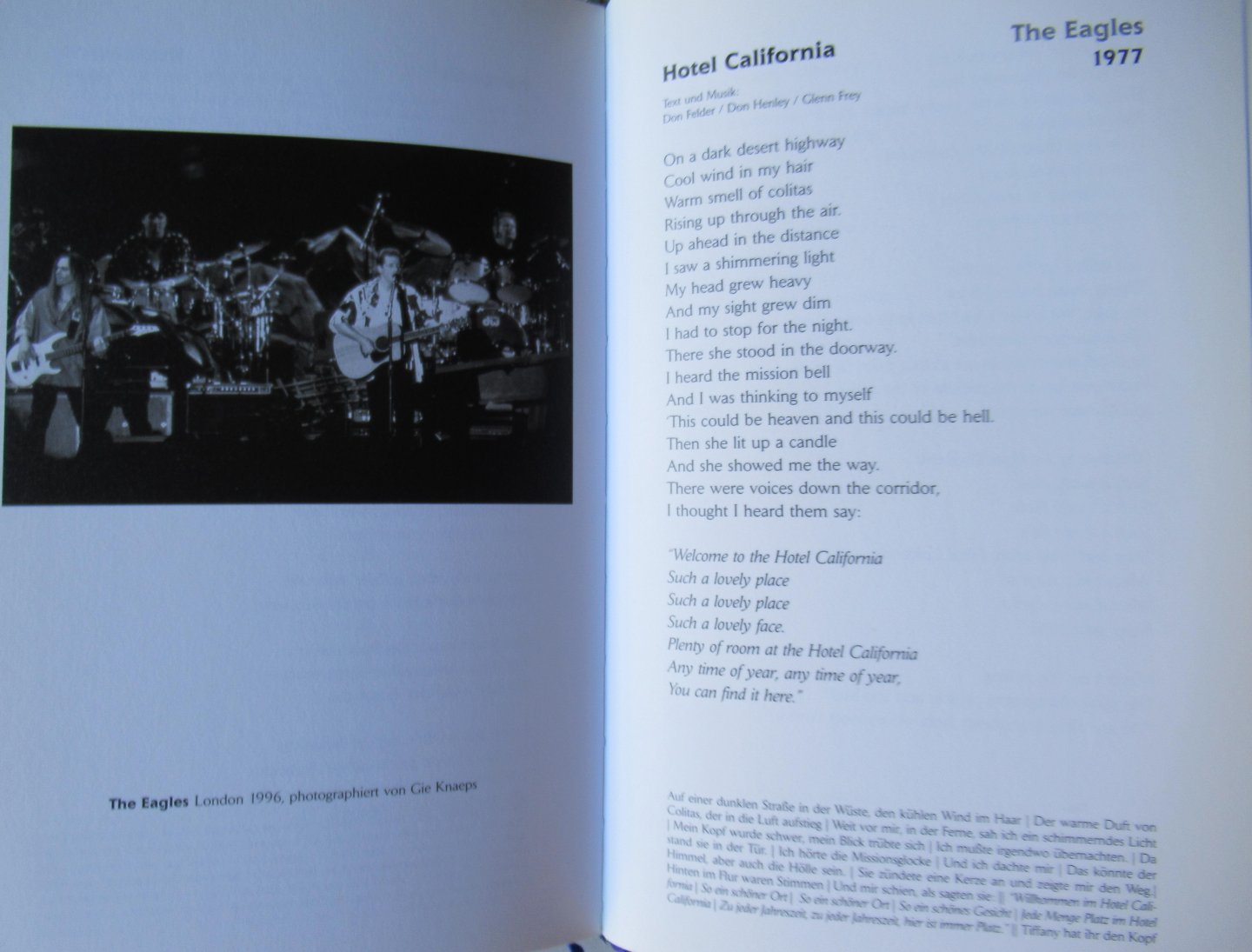  - Tambourine man. Pop lyrics der 60er Jahre