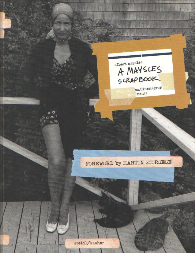 MAYSLES, ALBERT & KASHER, STEVEN & CHAIKEN, MICHAEL - A Maysles scrapbook. photographs, cinemagraphs, documents