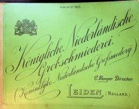 Koninklijke Nederlandsche Grofschmederij - Catalogus Konigliche Niederlandische Grobschmiederei / Koninklijke Nederlandsche Grofsmederij