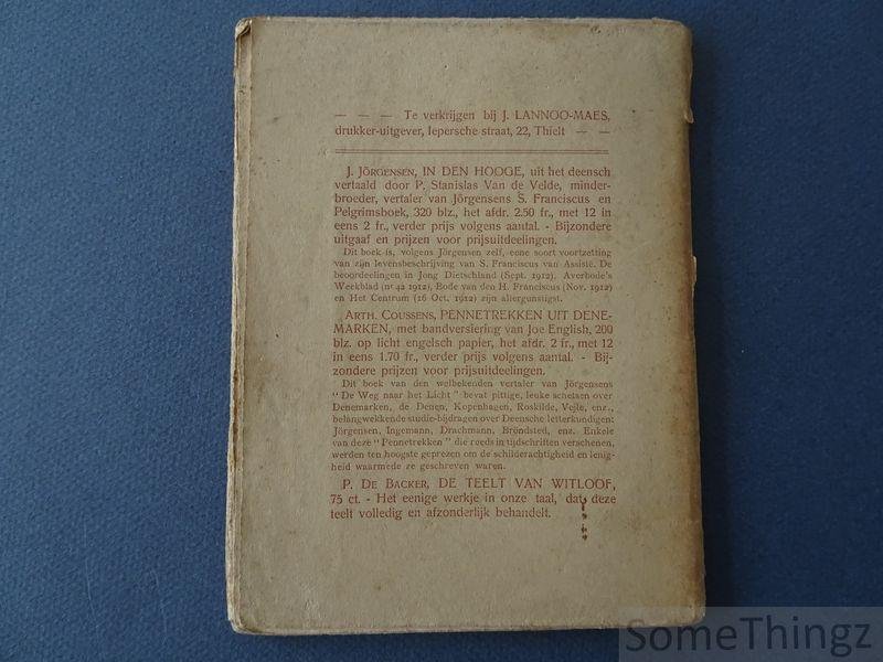 Dosfel, Lodewijk. - Vlaamsch gewetensonderzoek. Feestrede tot de leden van het Thieltsch studentengild ter gelegenheid van zijn tienjarig bestaan (2 sept. 1912)
