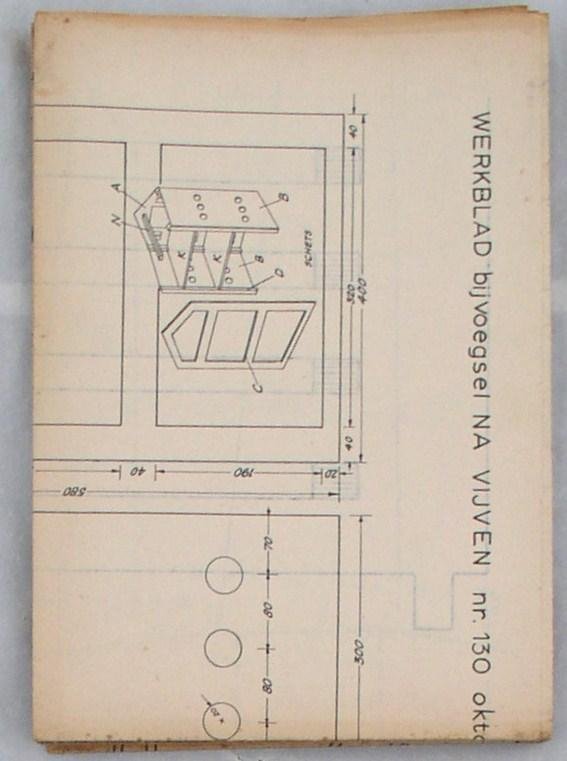 n.n. red. na vijven - na vijven hobbyblad met gratis werkblad 1962