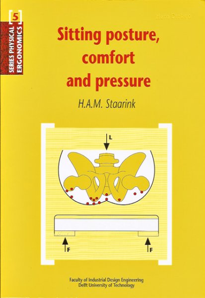 Staarink, H.A.M. - Sitting posture, comfort and pressure. Assessing the quality of wheelchair cushions [diss.]. Series Physical Ergonomics 5