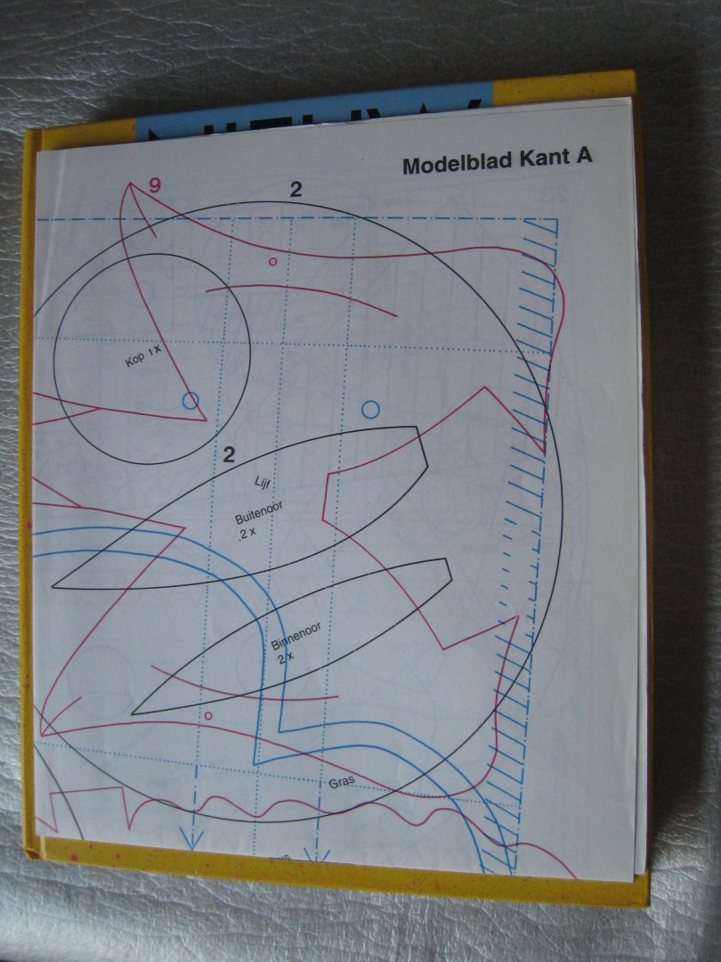 Barff, Ursuls / Burkhardt, Inge - Nieuw groot knutselboek / Incl. modelblad