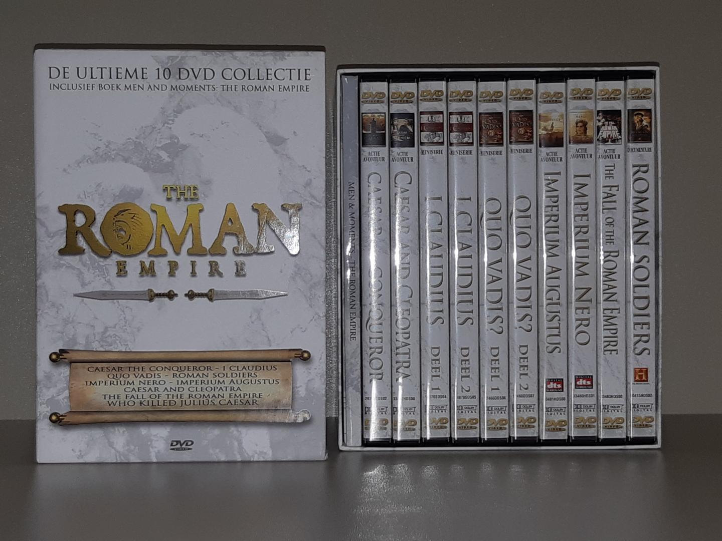  - The Roman Empire. SET 10 DVD + boek