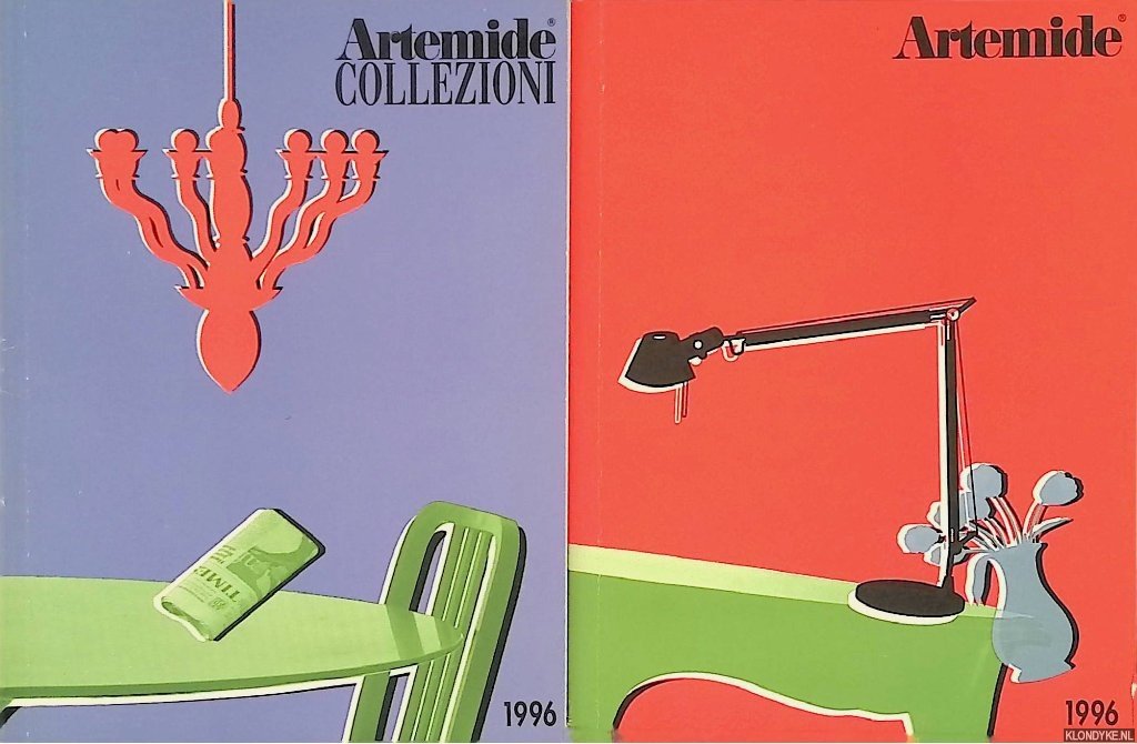 Various - 2x Brochure Artemide Collezioni 1996