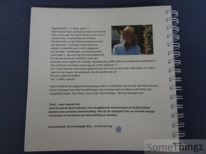 Van Eyck, Pol. - Vertellingen rond de Leuvense stoof : deel 2.