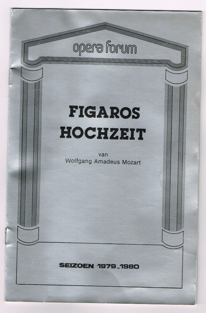 Mozart, Wolfgang Amadeus - Figaros Hochzeit  Wolfgang