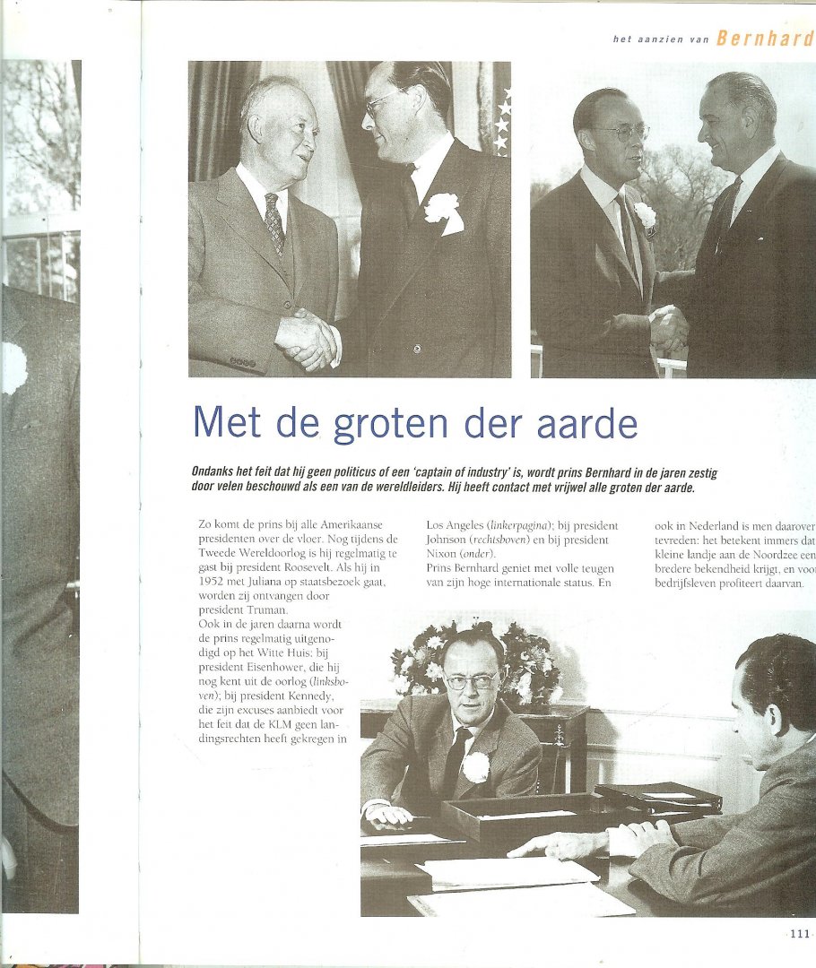 Bree van Han  Omslagontwerp Marlies Visser - Het aanzien van Bernhard  1911 tot 2004