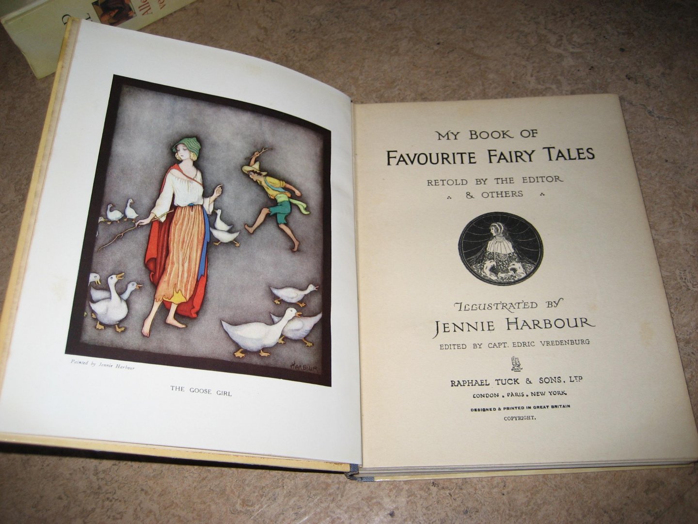 Harbour, Jennie (illustrator) | Edited by Capt. Edric Vredenburg - My Book of Favourite Fairy Tales