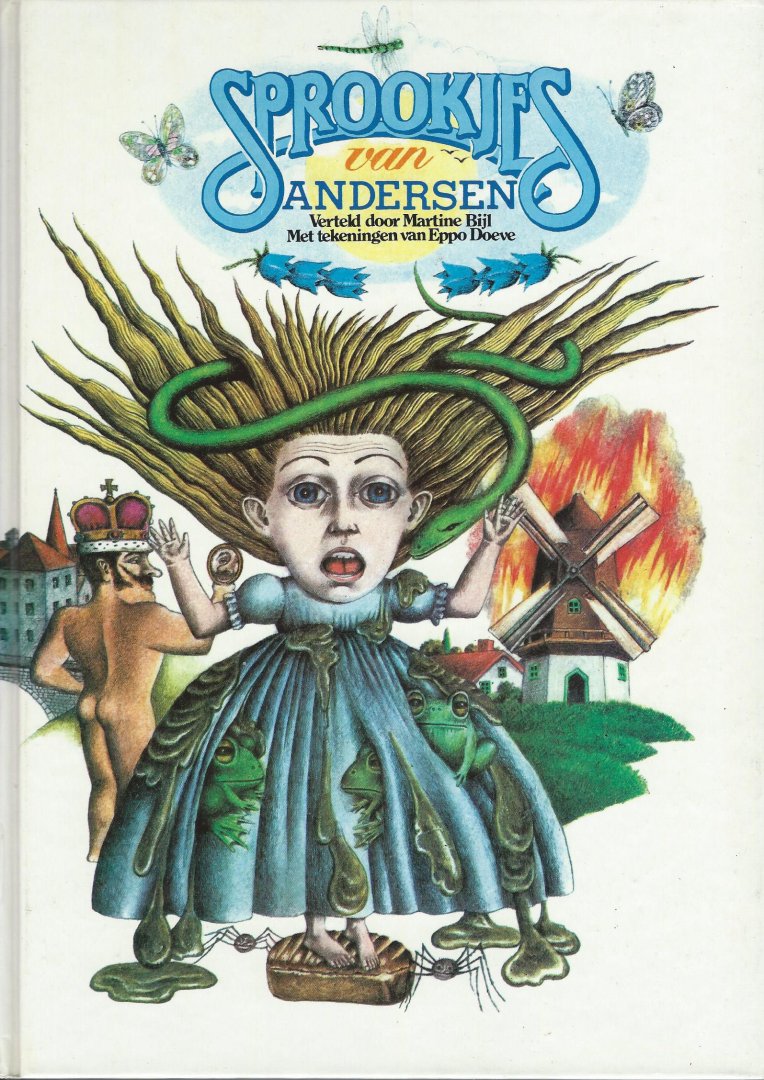 Martine Bijl met tekeningen van Eppo Doeve (in z/w en in kleur) - Sprookjes van Andersen