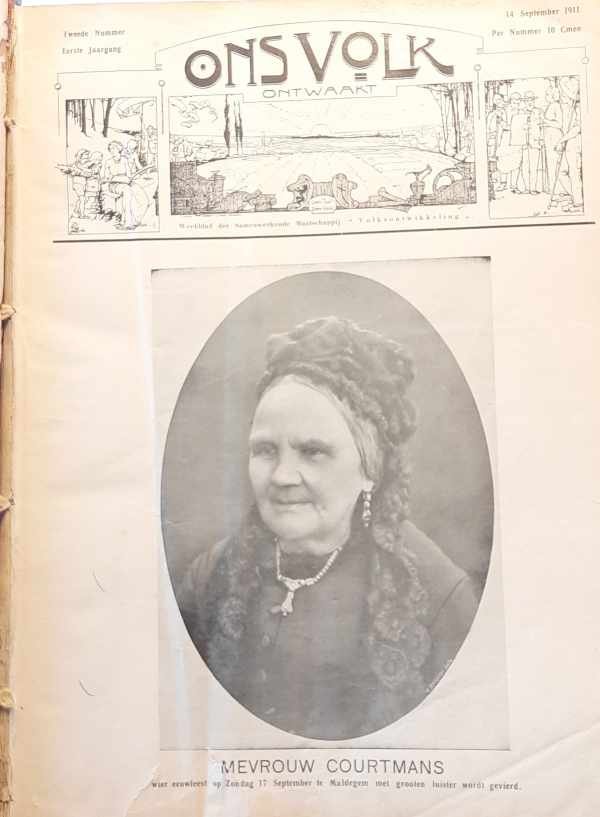 WEEKBLAD DER SAMENWERKENDE MAATSCHAPPIJ - VOLKSONTWIKKELING - Ons volk ontwaakt 1911-1912