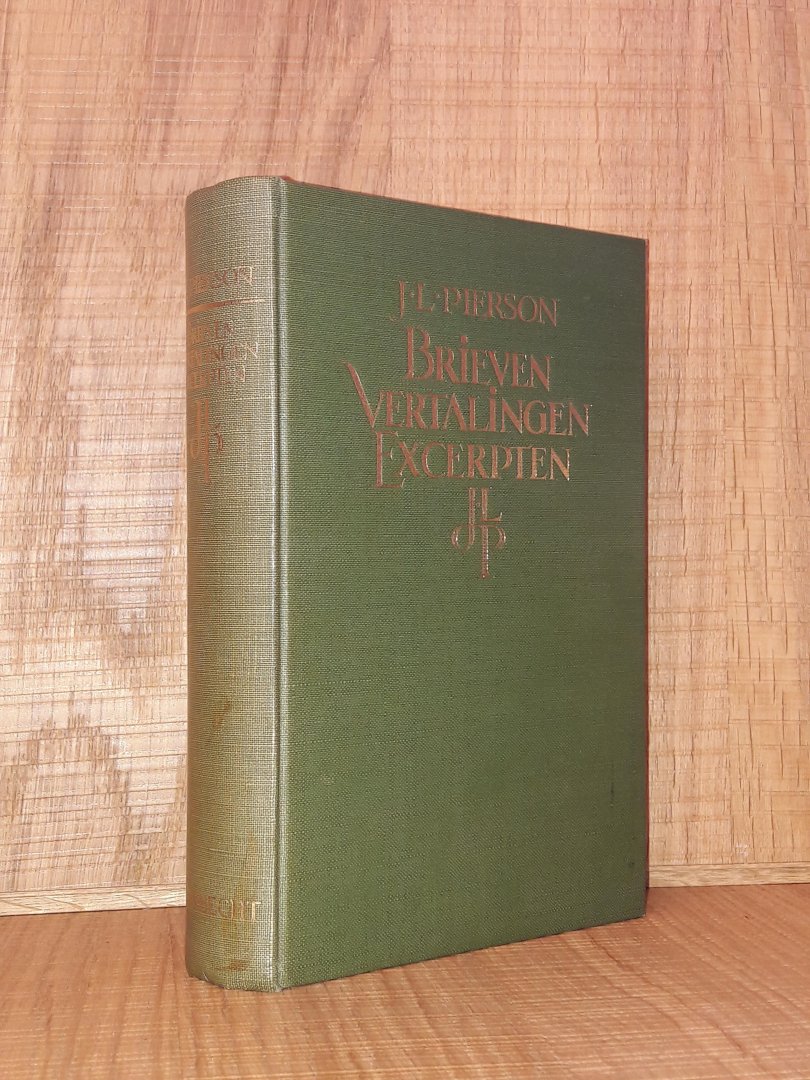 Pierson, J. - Brieven. Vertalingen. Excerpten