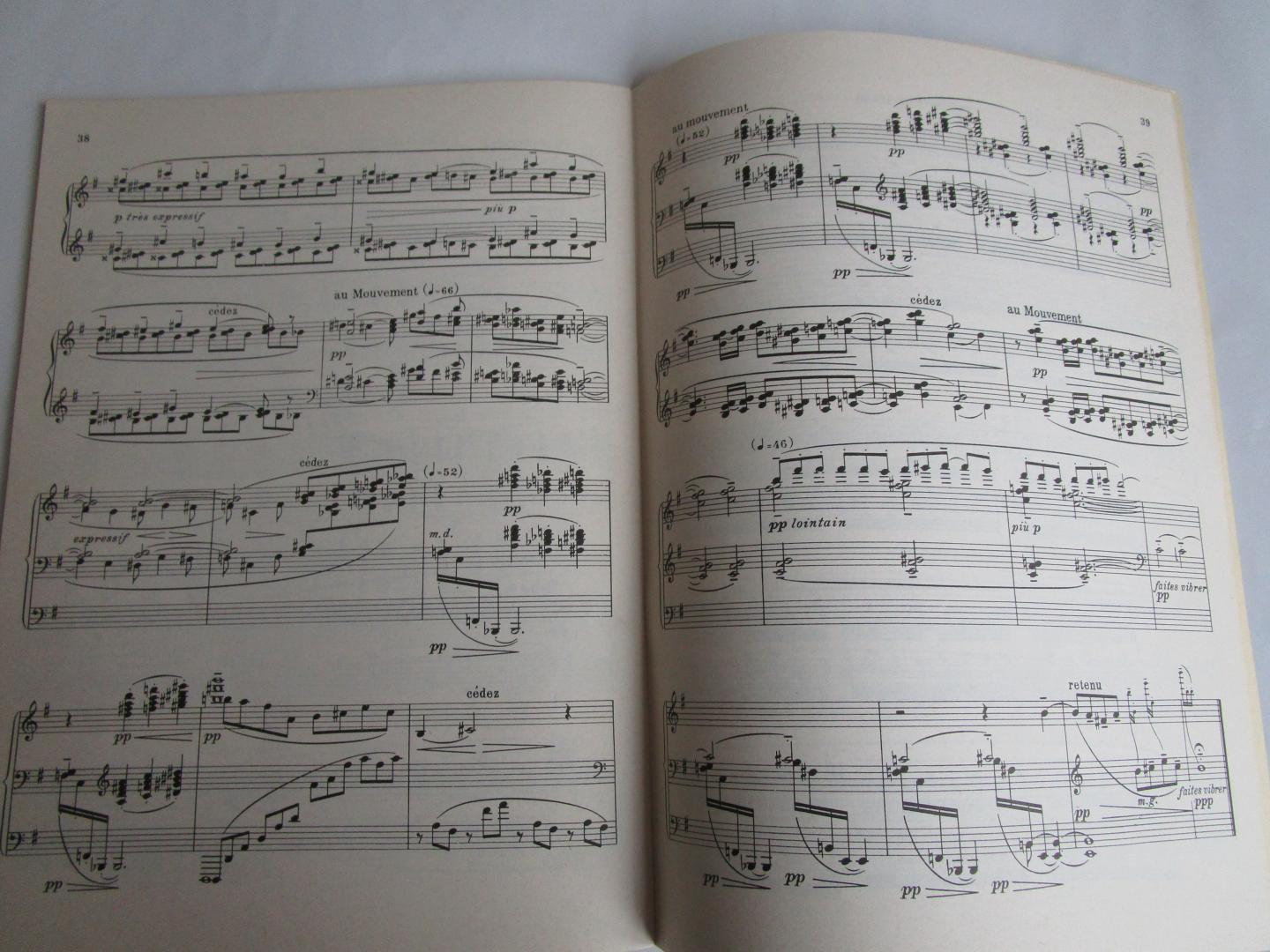 Claude Debussy   uitgeverij Broekmans & van Poppel - Six Images complete - pour piano seul -   Edition originale