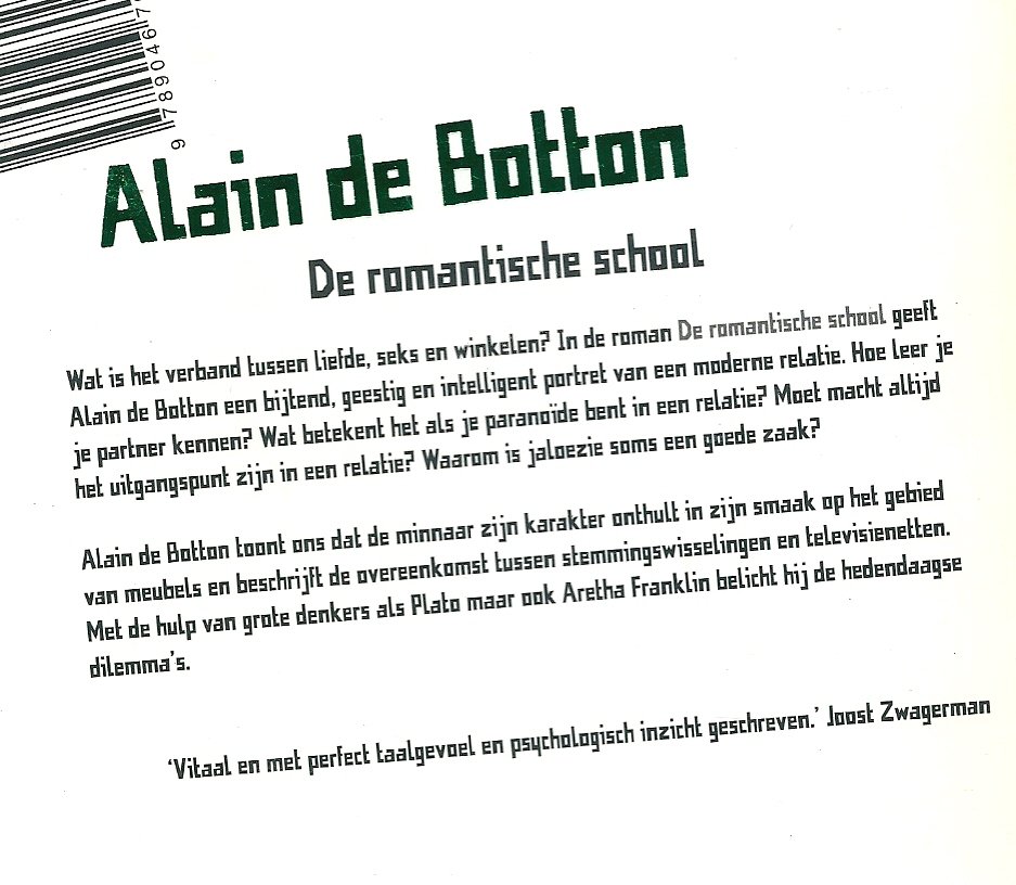 Botton, Alain de - De romantische school