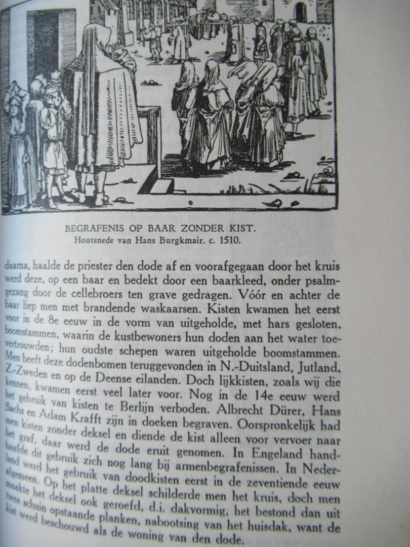 Fahrenfort, Prof. Dr. J.J. - Graft, van der Dr. C.C. - Dodenbezorging en cultuur, 2 delen.