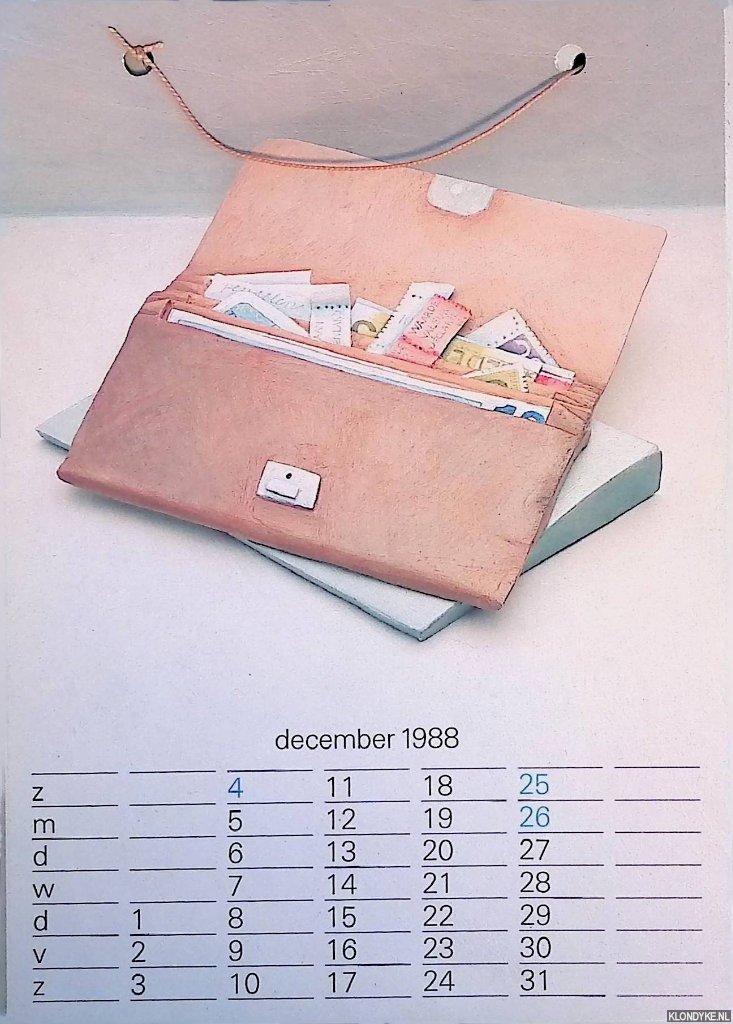 Berg, Arja van den - Arja van den Berg: Kalender 1988