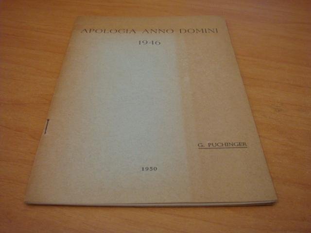 Puchinger, G - Apologia anno domini 1946
