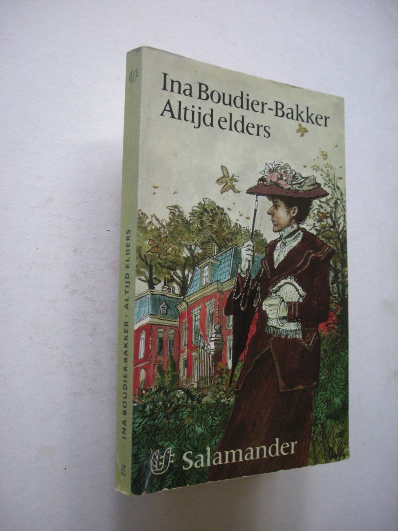 Boudier-Bakker, Ina / omslag Sanders - Altijd elders. (Bundel novellen)