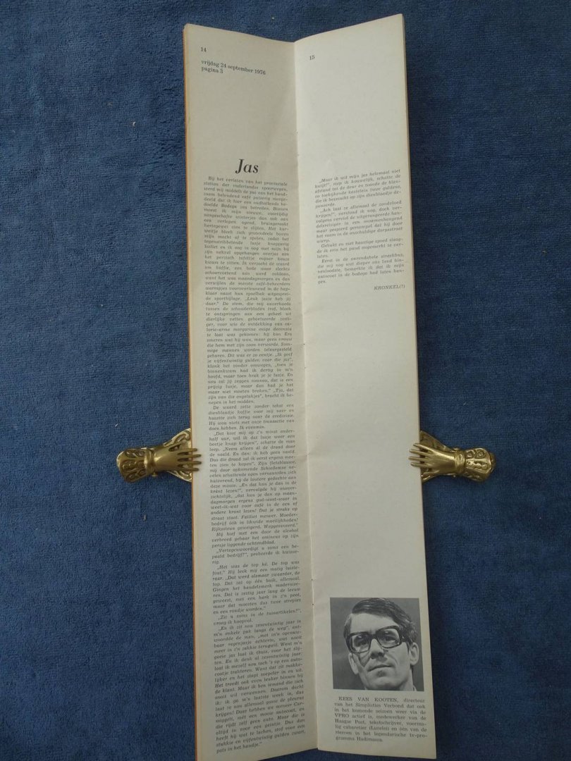 Carmiggelt, S.. - Een hand vol speciale kronkels.