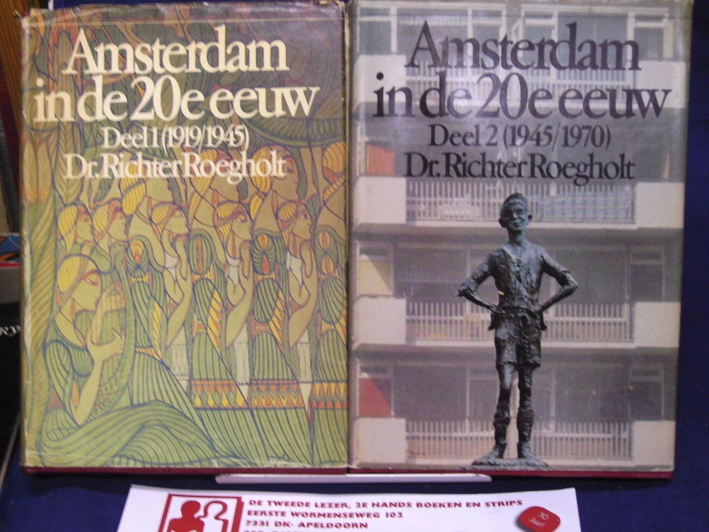 Roegholt, Richter - Amsterdam in de 20e eeuw I en II ( deel 1 1919-1945 & deel 2 1945-1970)