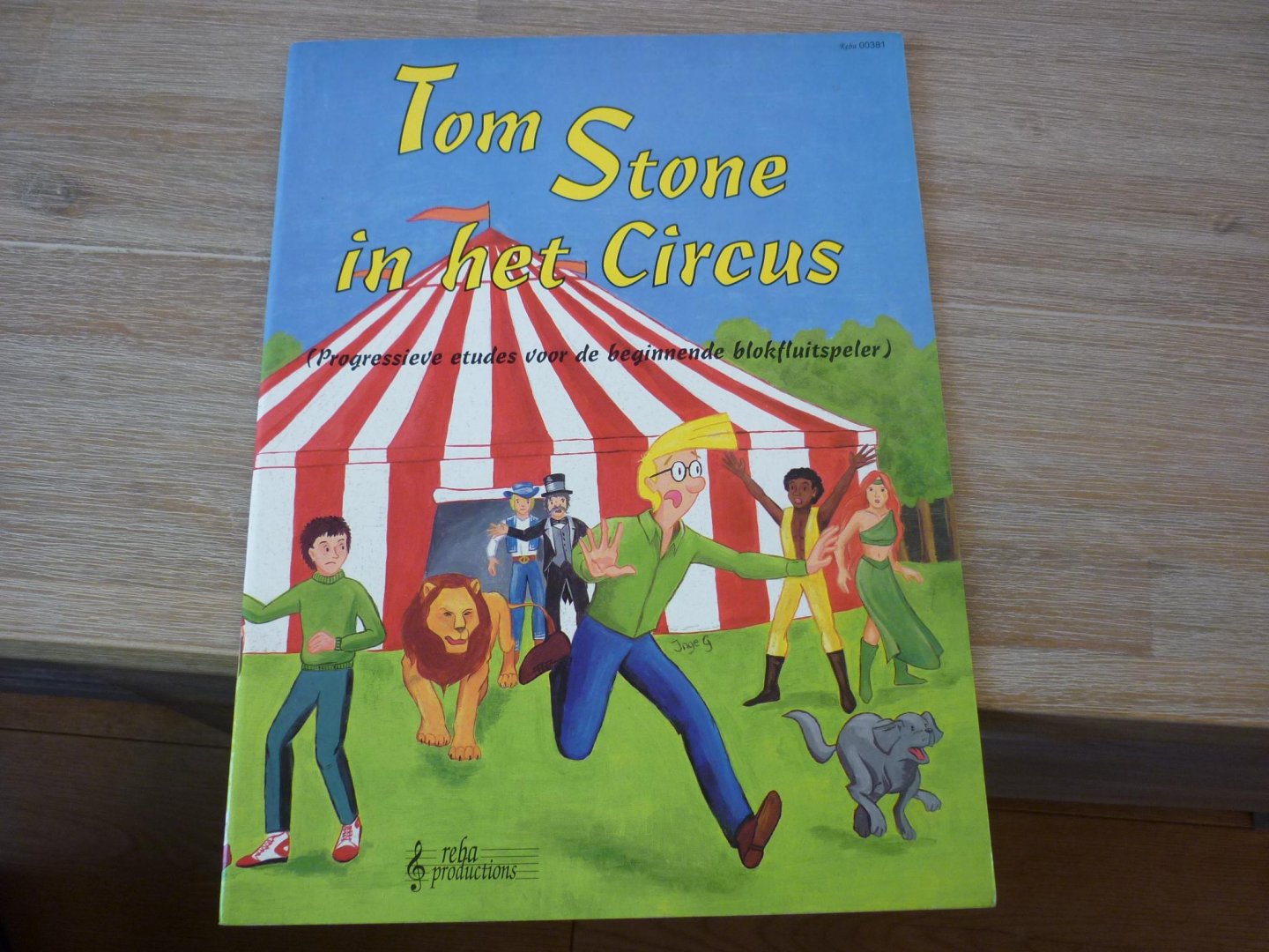 Stone; Tom - Tom Stone in het circus; progressieve etudes voor de beginnende blokfluitspeler