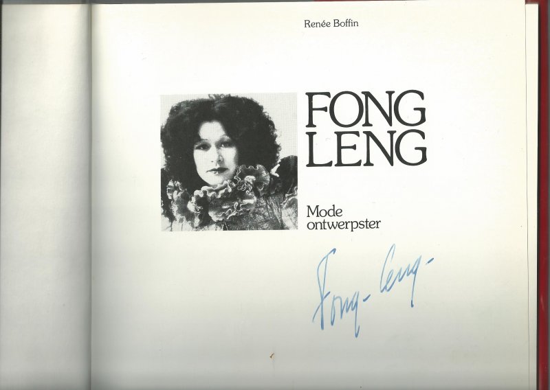 Boffin, Renée - Fong Leng. Modeontwerpster