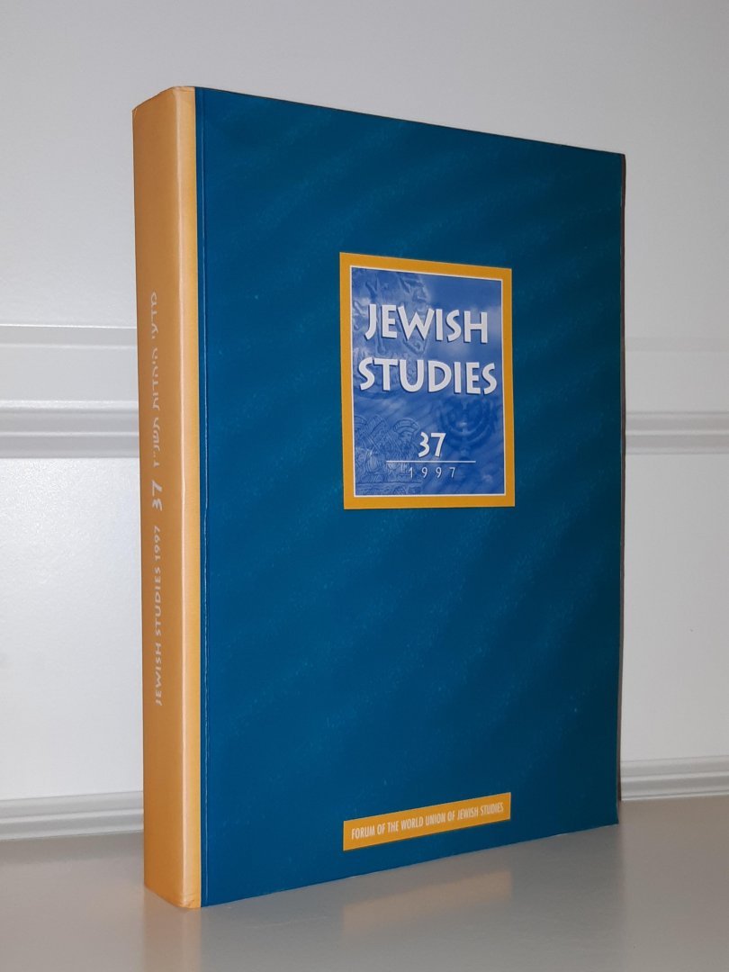 Margolin, Ron e.o. - Jewish Studies 37 (1997)