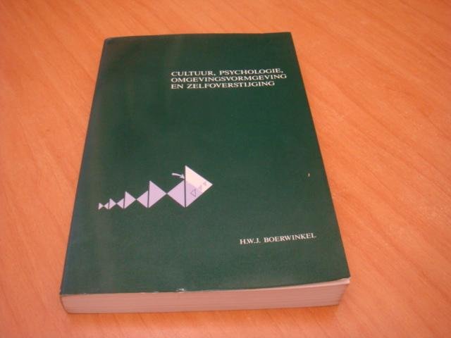 Boerwinkel, J - Cultuur psychologie omgevingsvormgeving en zelfoverstijging