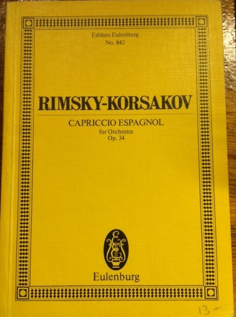 Nikolay Rimsky-Korsakov - Capriccio Espagnol for Orchestra Op.34