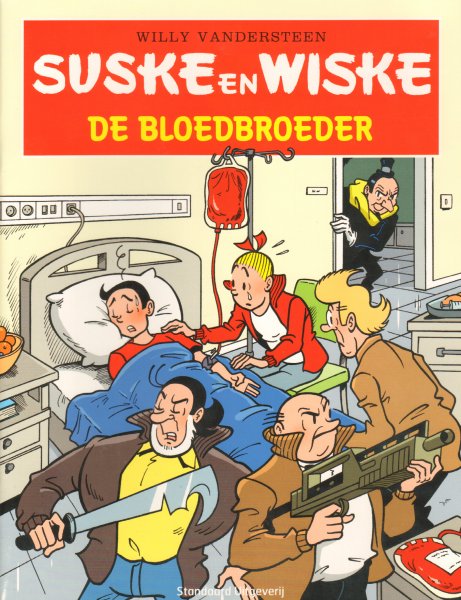 Vandersteen, Willy - Suske en Wiske, De Bloedbroeder, softcover, gave staat (informatiestrip i.s.m. Sanquin Bloedvoorziening)