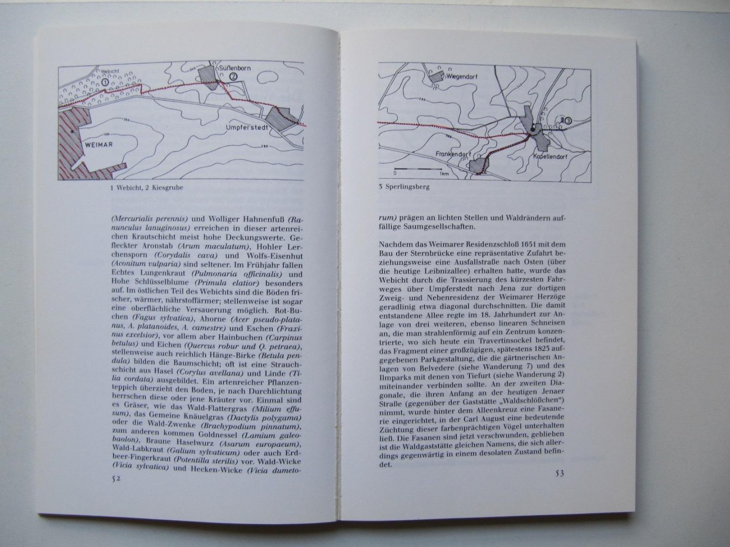 Wolfgang Heinrich u.a. - Wanderungen um Weimar