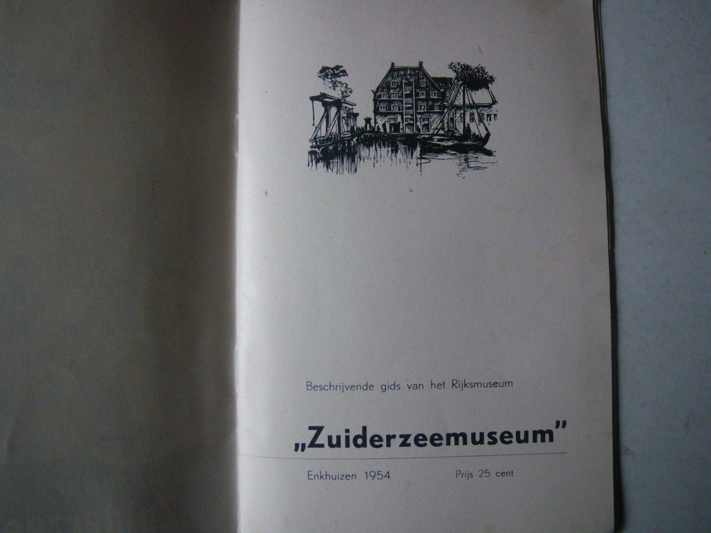 - Beschrijvende gids van het rijksmuseum Zuiderzeemuseum 1954
