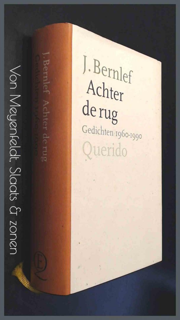 Bernlef, J. - Achter de rug - Gedichten 1960 - 1990